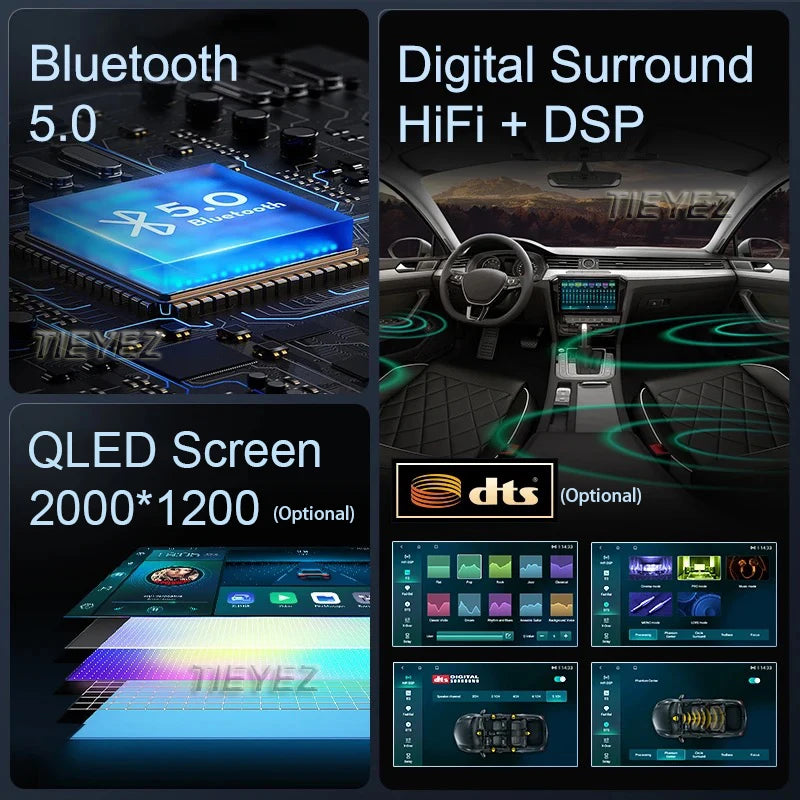 For BMW E46 Apple Carplay and Android Auto Radio