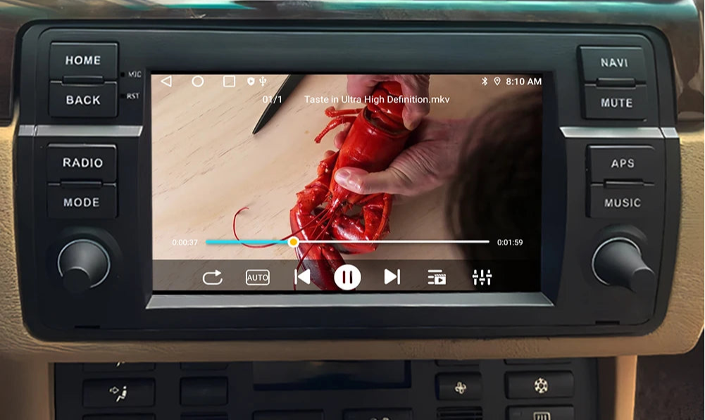Wireless Carplay and Android Auto Head Unit for BMW 3 Series E46 (1999–2005)