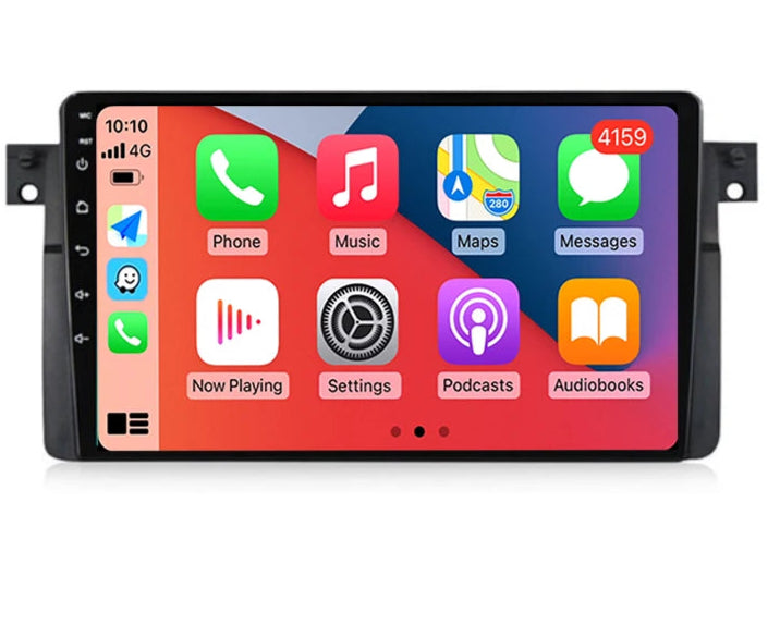 For BMW E46 Apple Carplay and Android Auto Radio