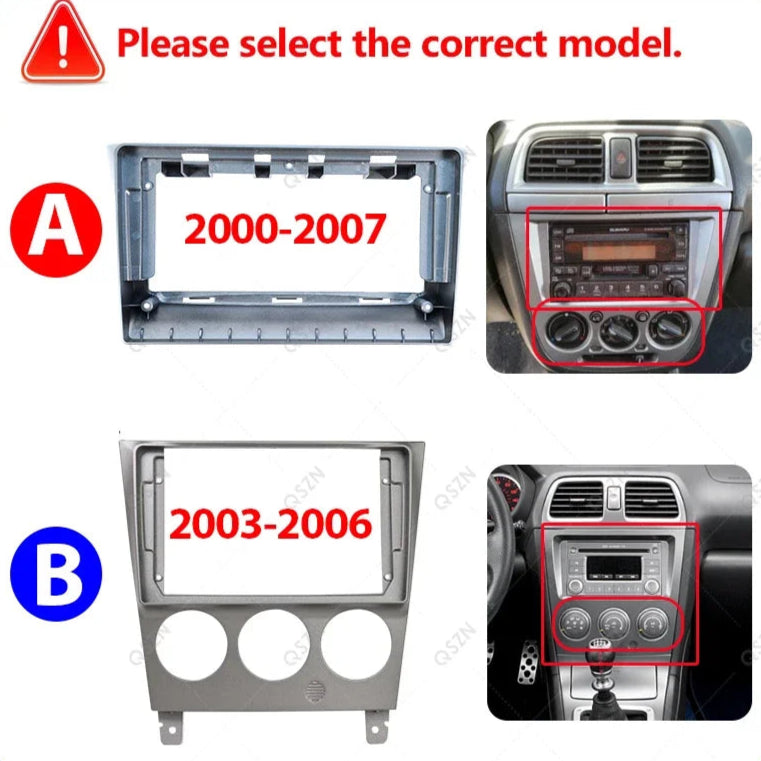 For Subaru Impreza WRX 2000 - 2007 Apple Carplay and Android Auto headunit