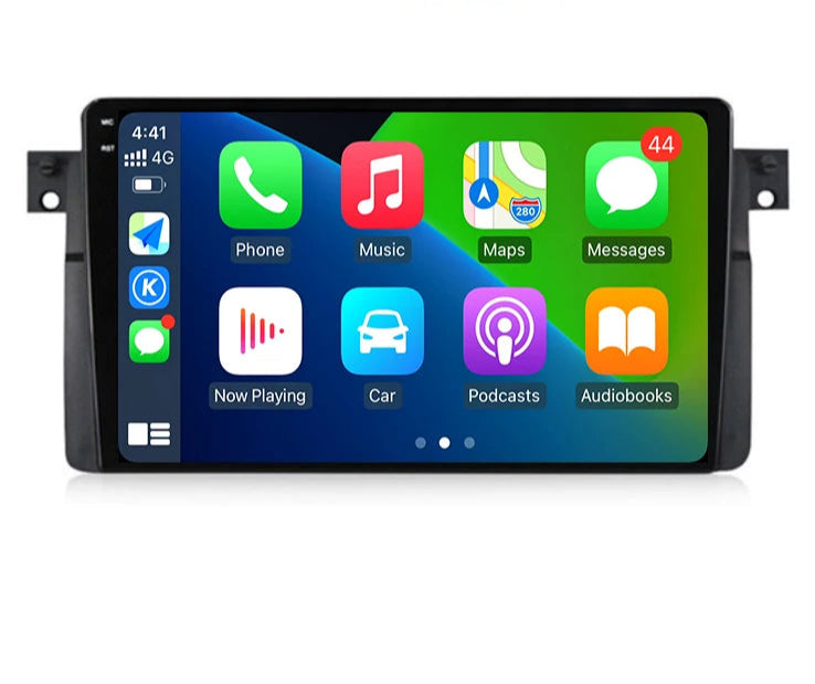 For BMW E46 Apple Carplay and Android Auto Radio