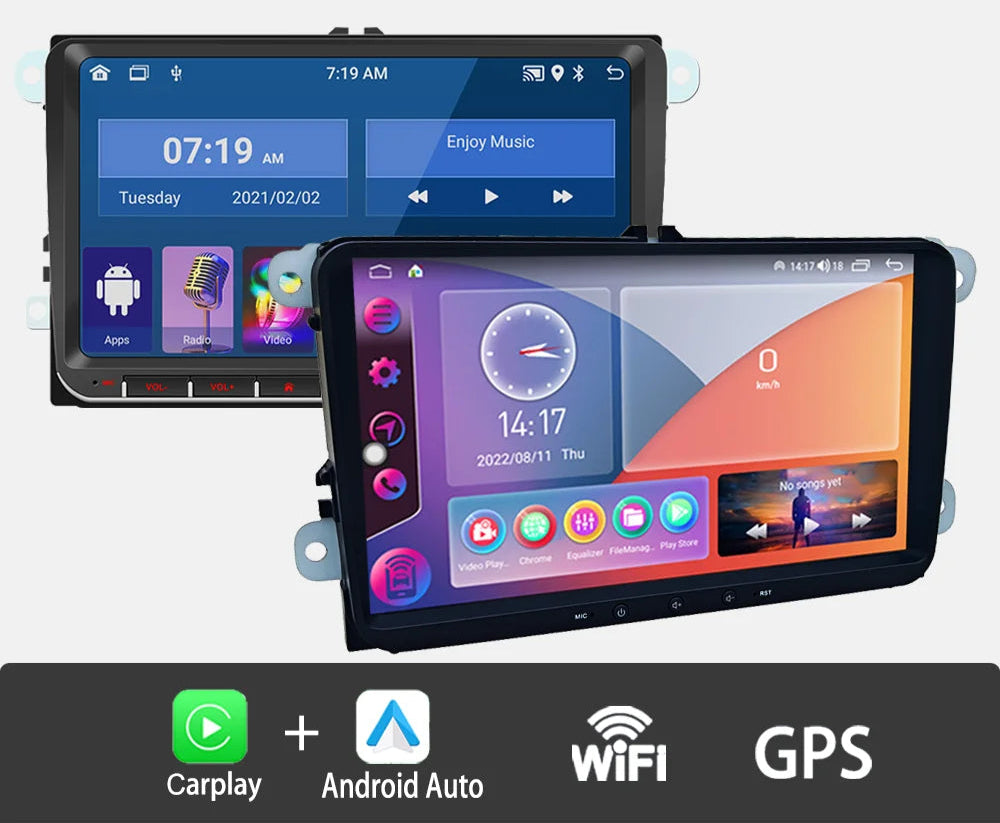 For VW Golf 5/6 Apple Carplay and Android Auto radio
